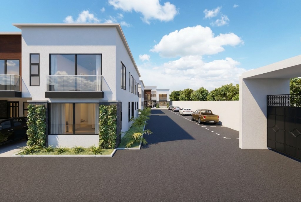 Side entrance render